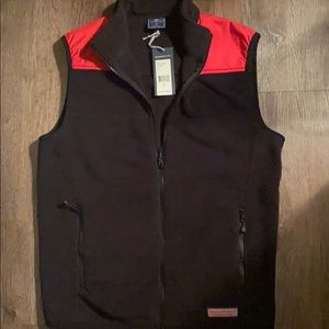 Vineyard Vines Fleece Shep Vest
